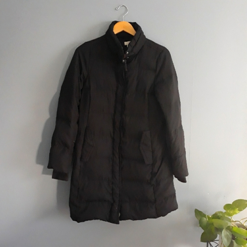 J. Crew Long Down Filled Puffer Jacket